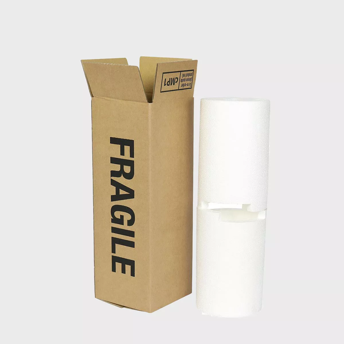 1 bottle Polysafe shipping box