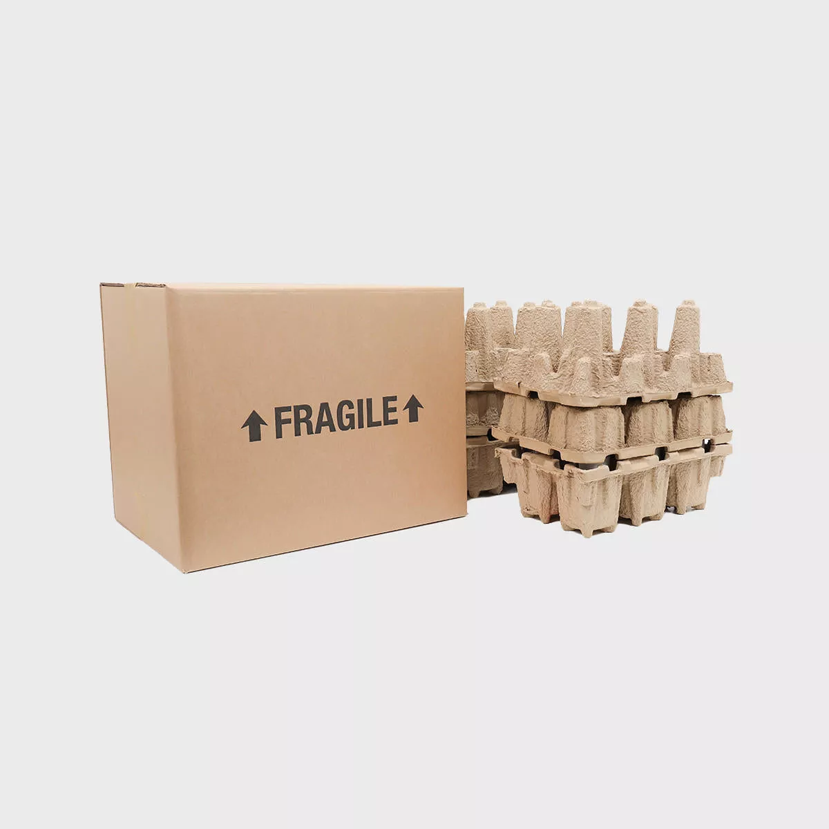 12 bottle Pulpsafe shipping box
