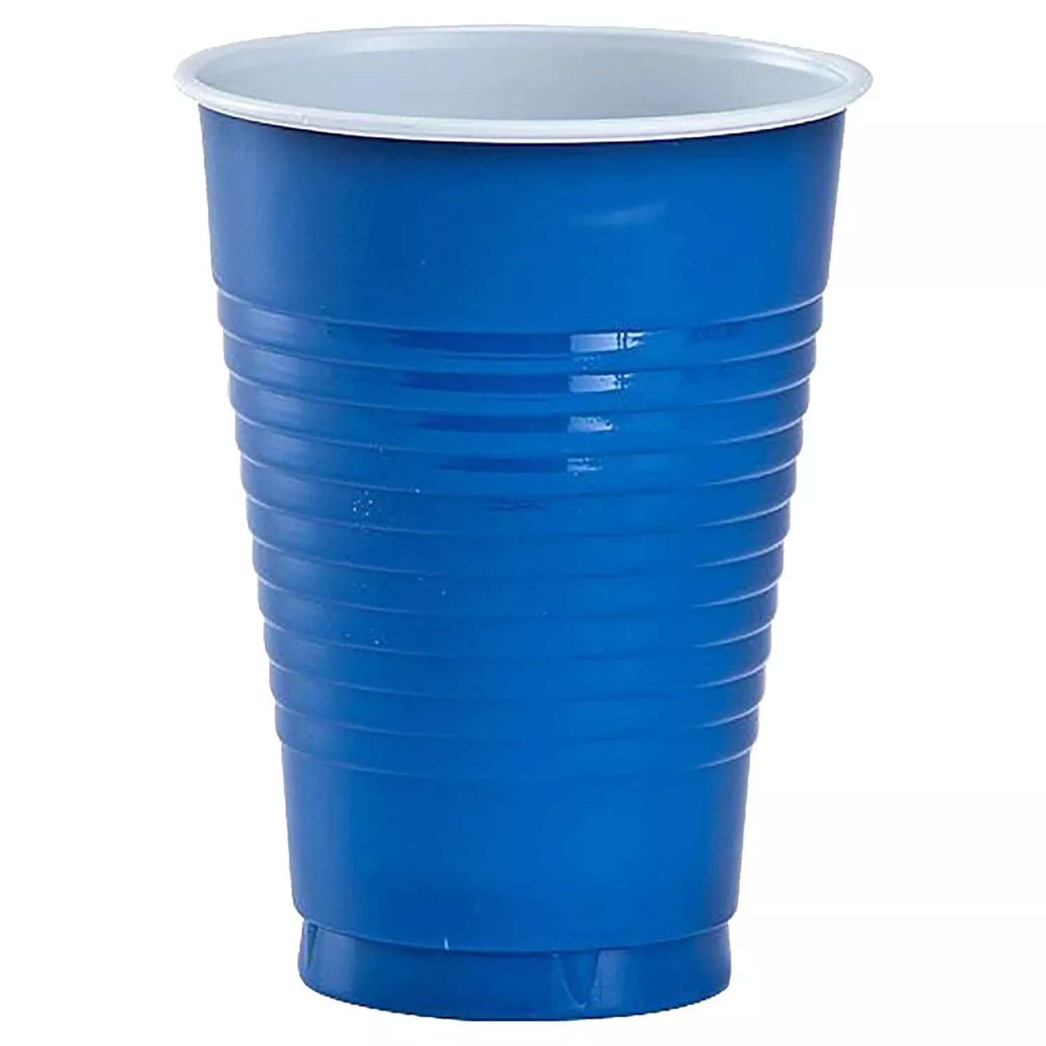 12oz Blue Plastic Cup (Beverage Cups)