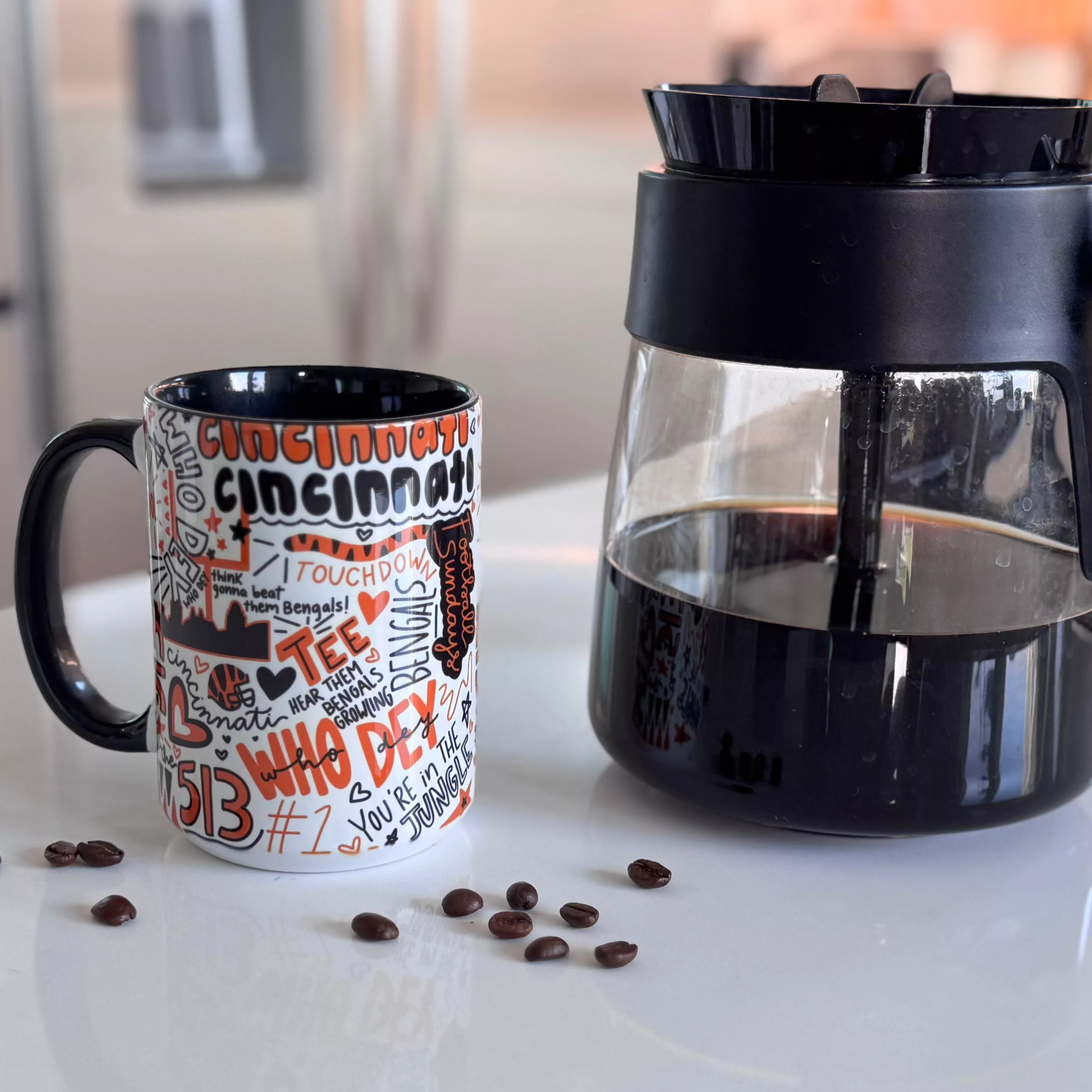 15 OZ Cincy Art Mug