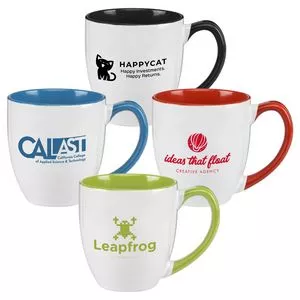 15 oz. Two-Tone Ceramic Bistro Mug