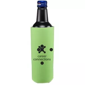 16 oz. Tall Bottle Cooler - Two Sided Imprint