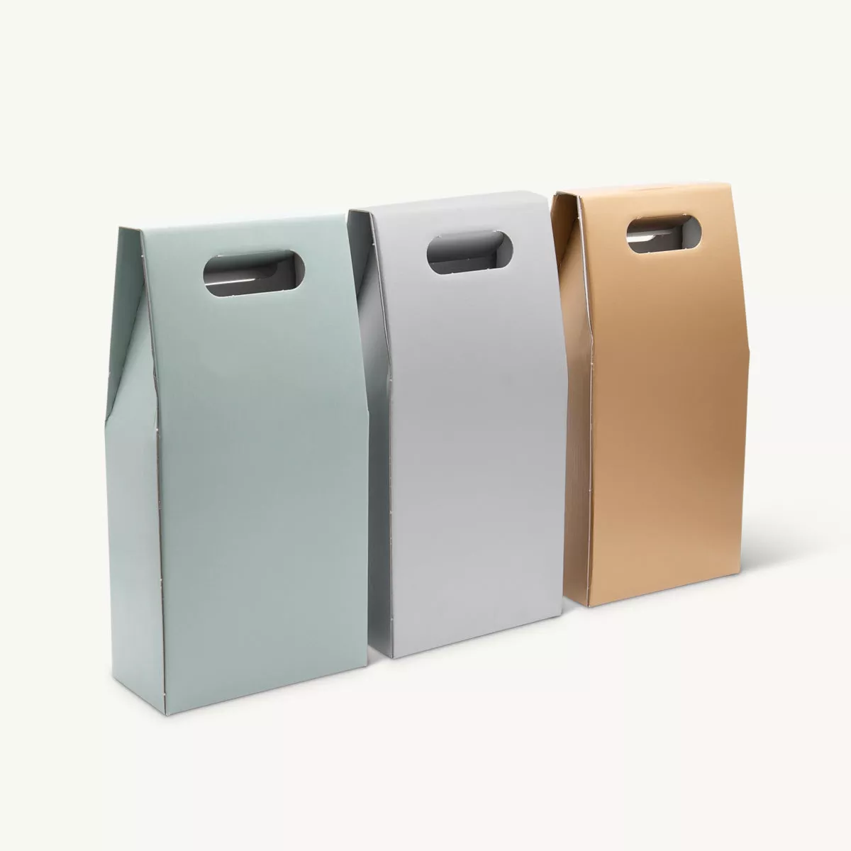 2 Bottle gift box|Gold&Silver&Silver