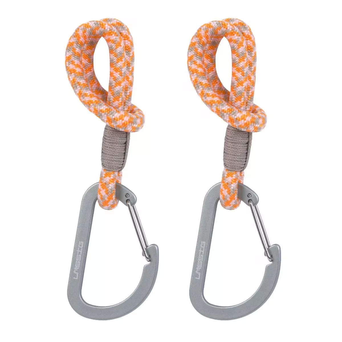 [2-Pack] Lassig Cas MIX Stroller Hooks Cord (2 pcs) – 5 Colors