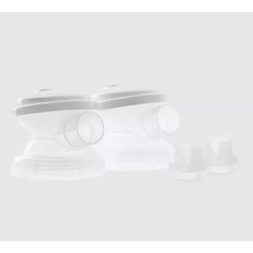 [2 Pack] Loveamme T-Joint with Valves (for Tommee Tippee Bottles) 2pc