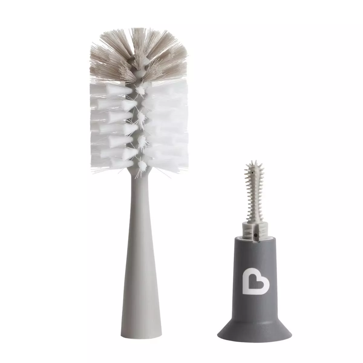 [2-Pack] Munchkin Bristle Bottle Brush