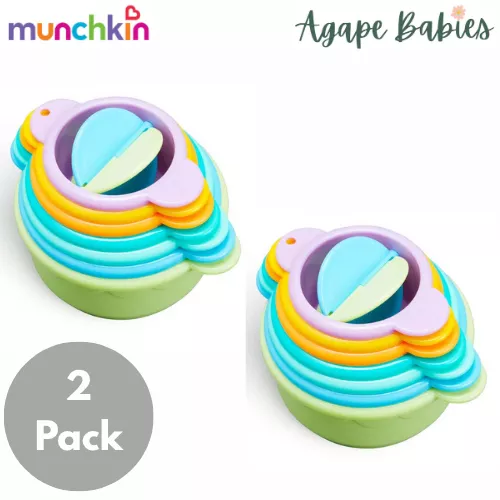 [2 Pack] Munchkin Connect-A-Cup Bath Strainers
