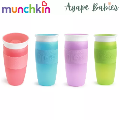 [2-Pack] Munchkin Miracle 360 Sippy Cup – 14oz