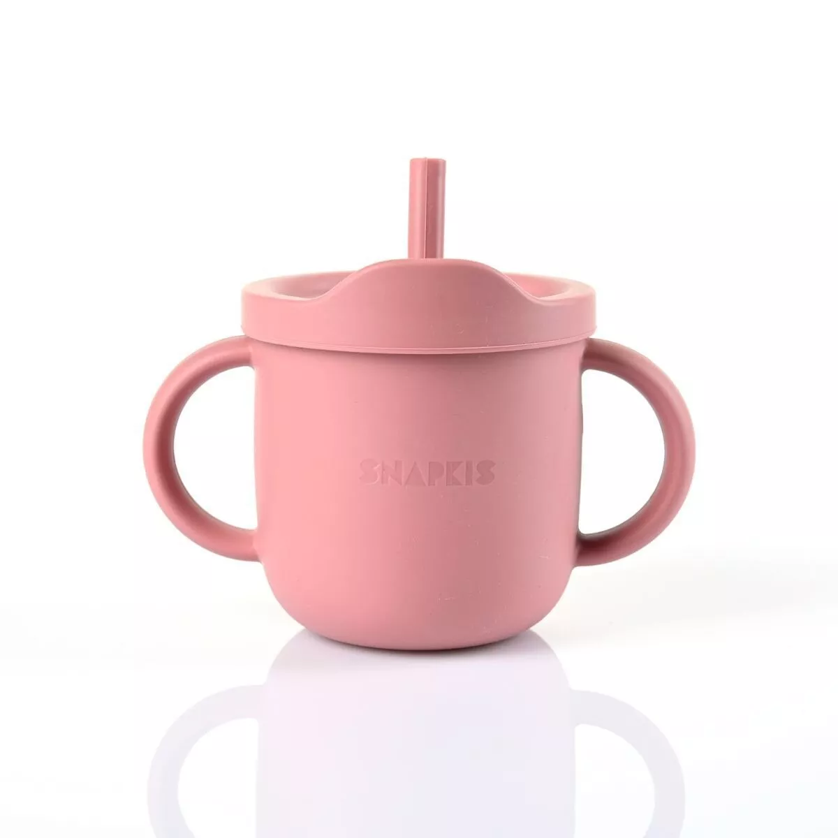 [2-Pack] Snapkis Silicone Transition Cup – 3 Colors