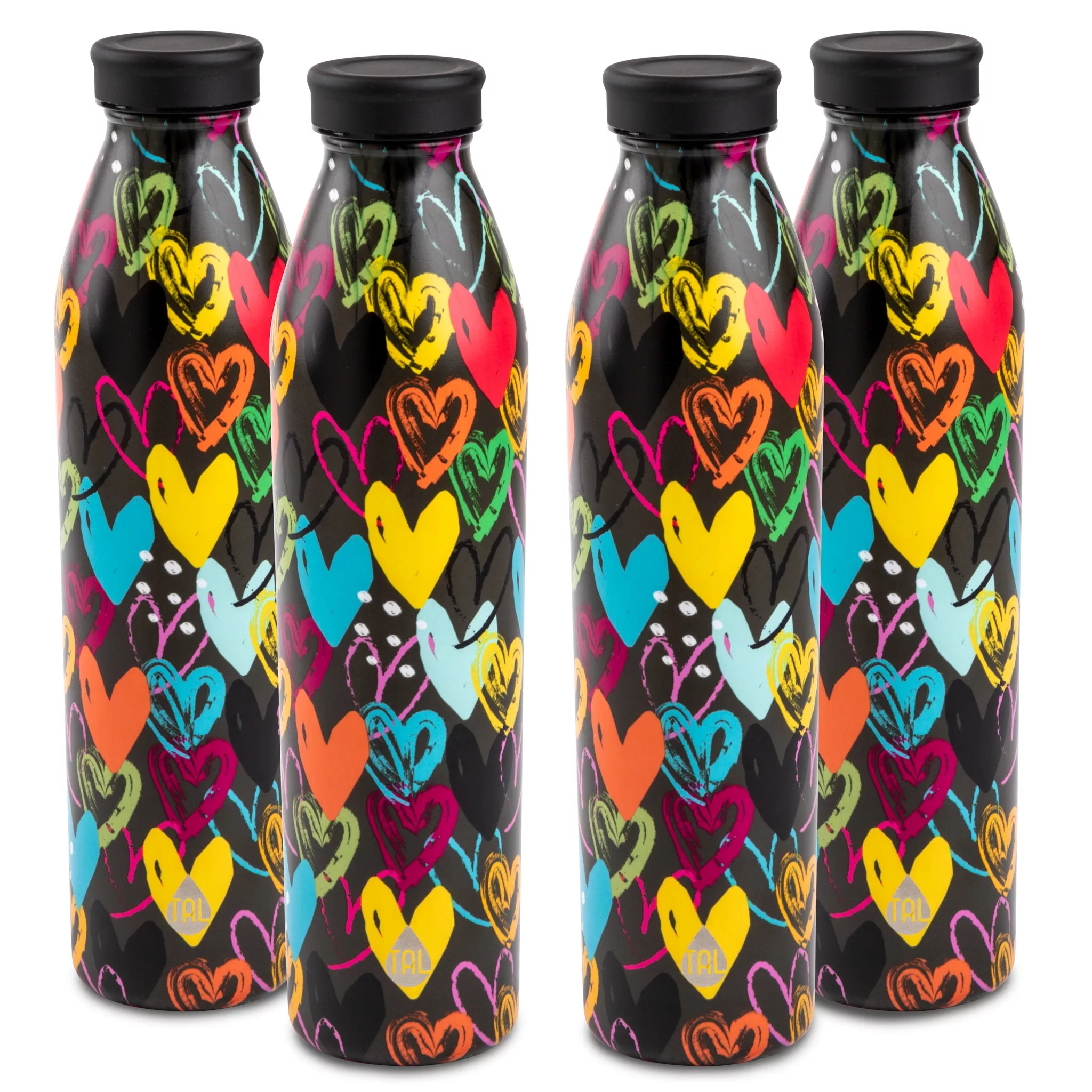 20oz Modern bottle Hearts (pack of 4)