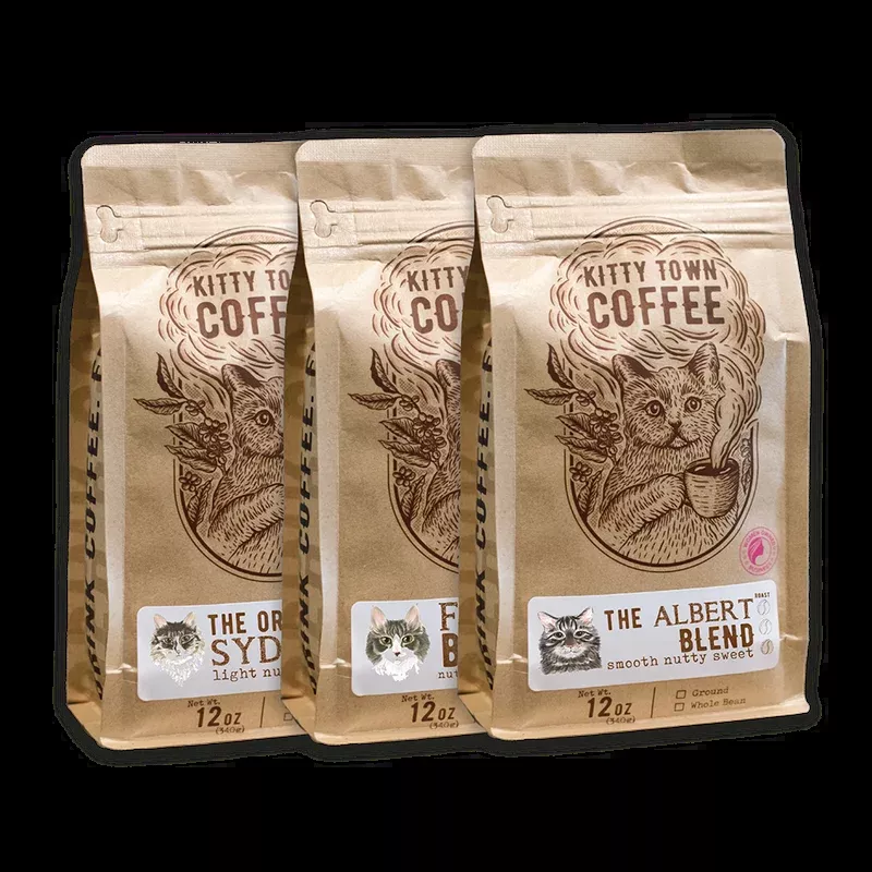 3 Bag Coffee Sampler: Albert, Fezzik, Sydney