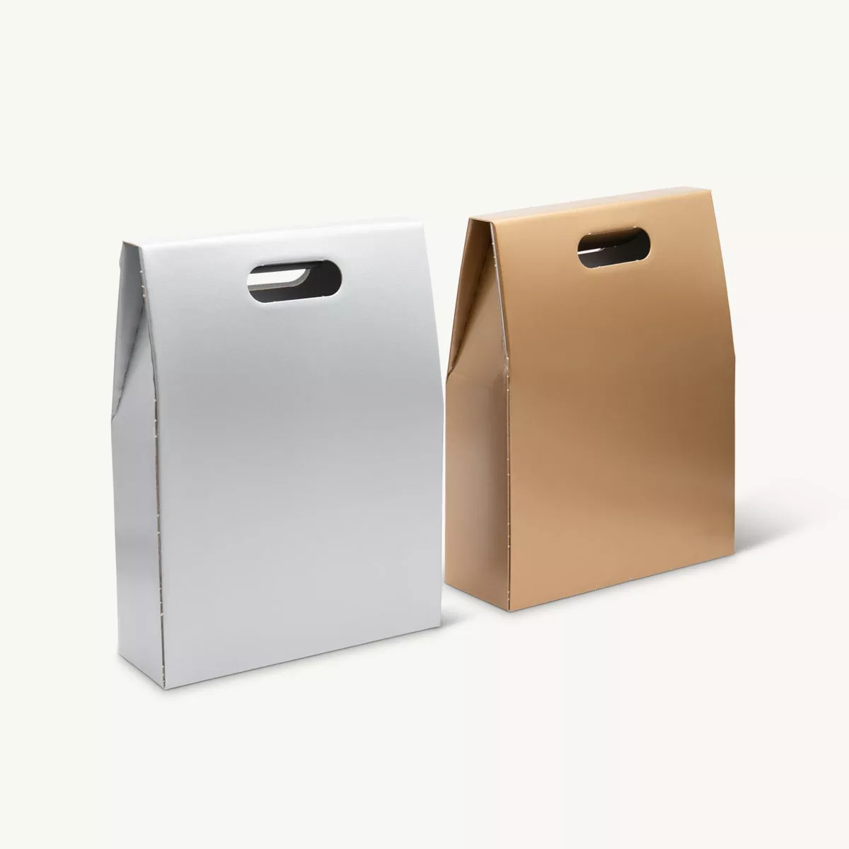 3 Bottle Top opening gift box|Gold&Silver