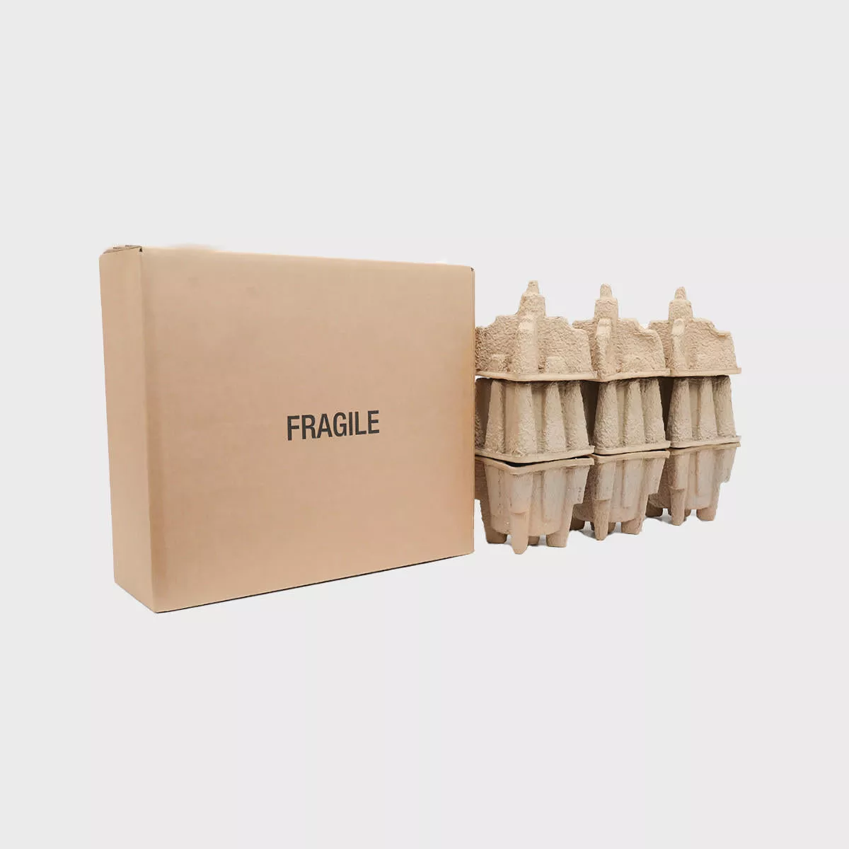 3 magnum bottle Pulpsafe shipping box