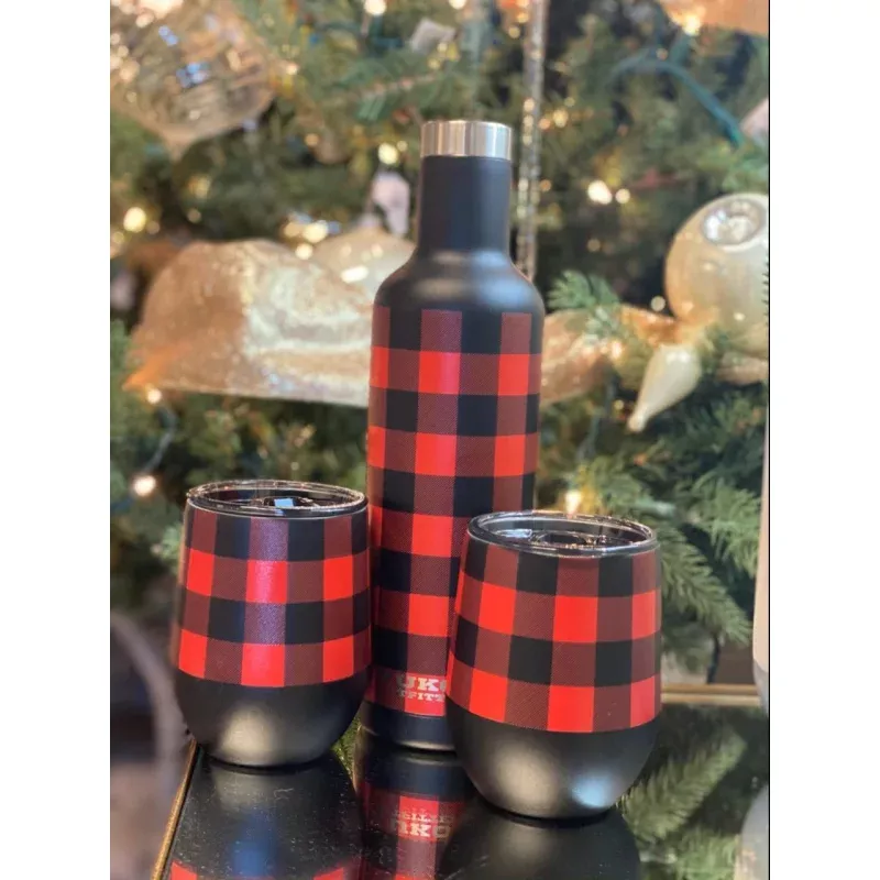 3pc Gift Set - Buffalo Plaid