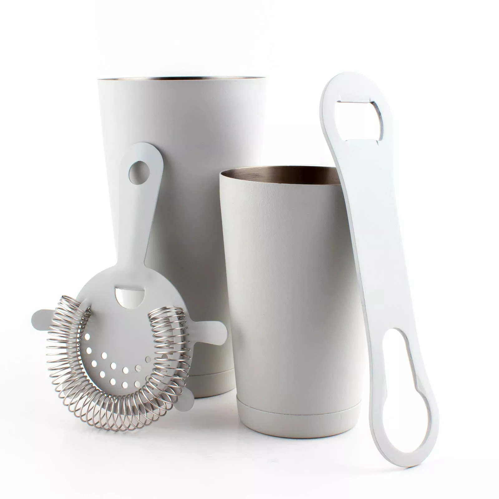 4 PIECE BAR SET W/ V-ROD - LIGHT GREY