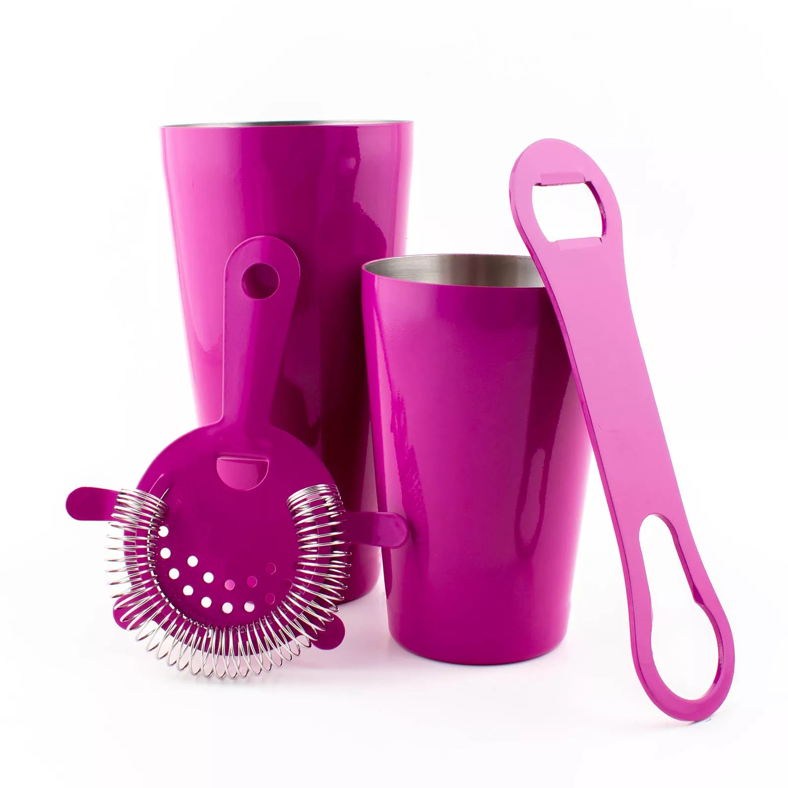 4 piece Bar Set with V-Rod - Traffic Purple