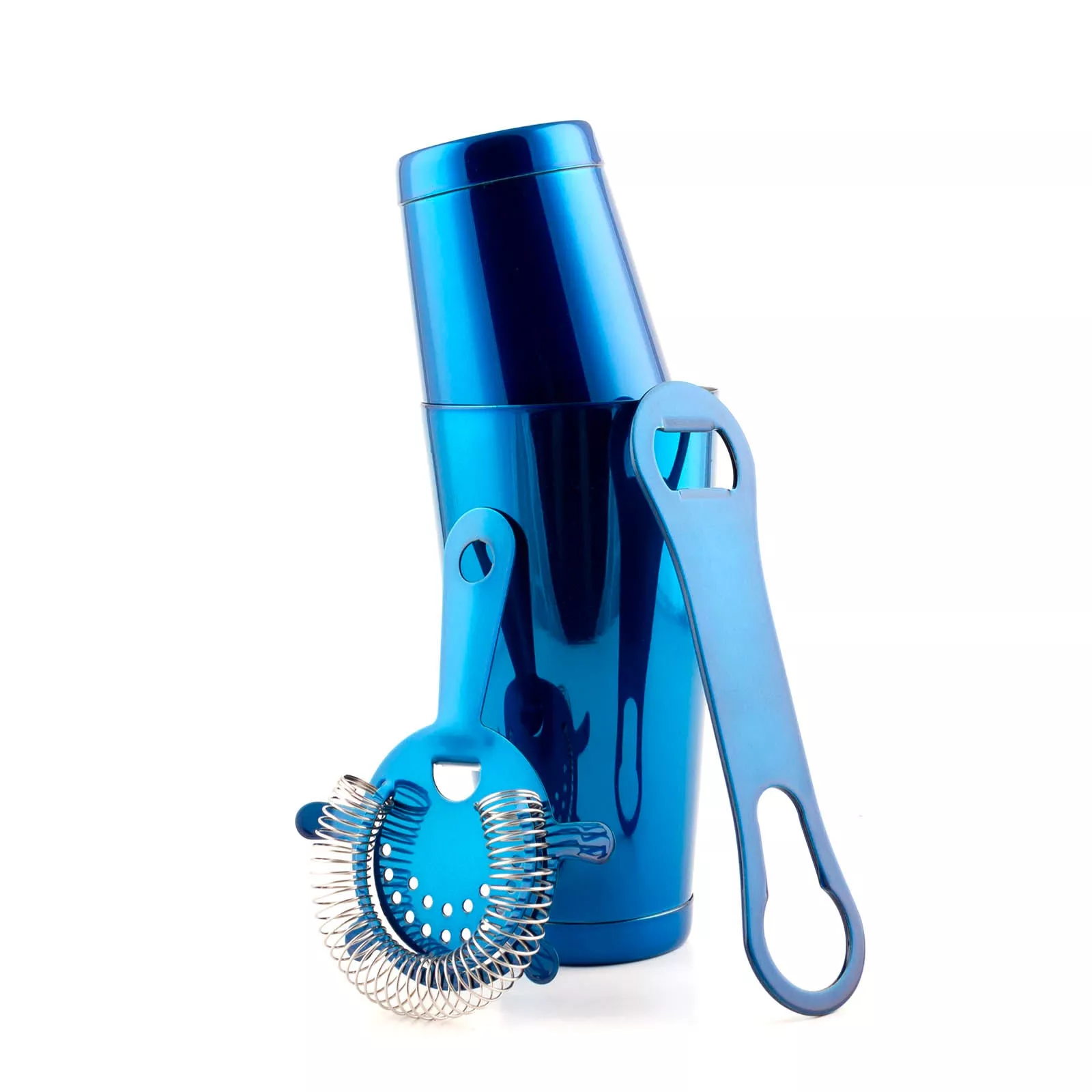 4 Piece Set w/ V-Rod - Candy Blue