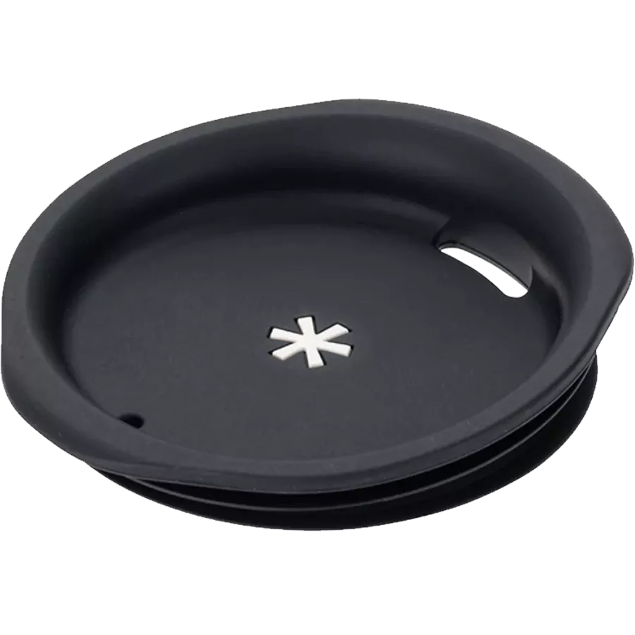 450mL Silicone Lid|Black|One Size