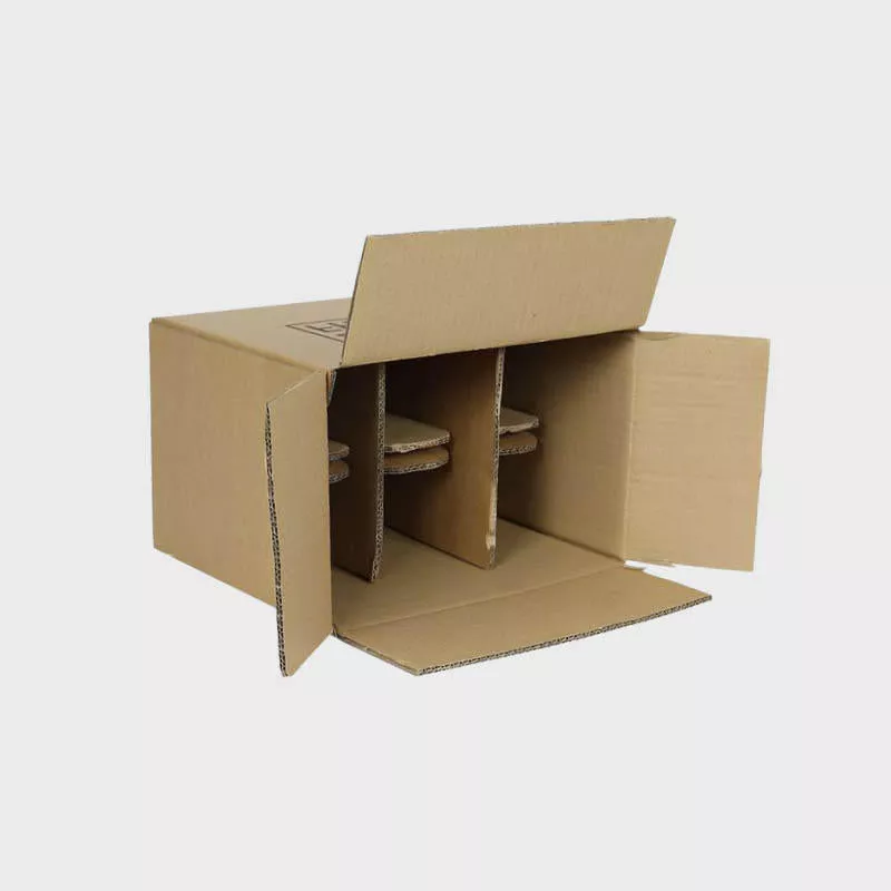 6 beer bottle budget shipping box