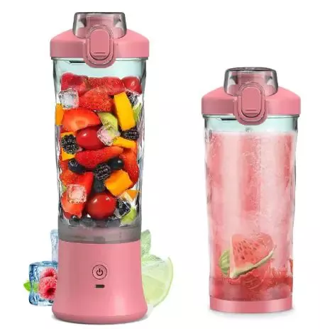 600 ml Portable Mini Blender|Pink