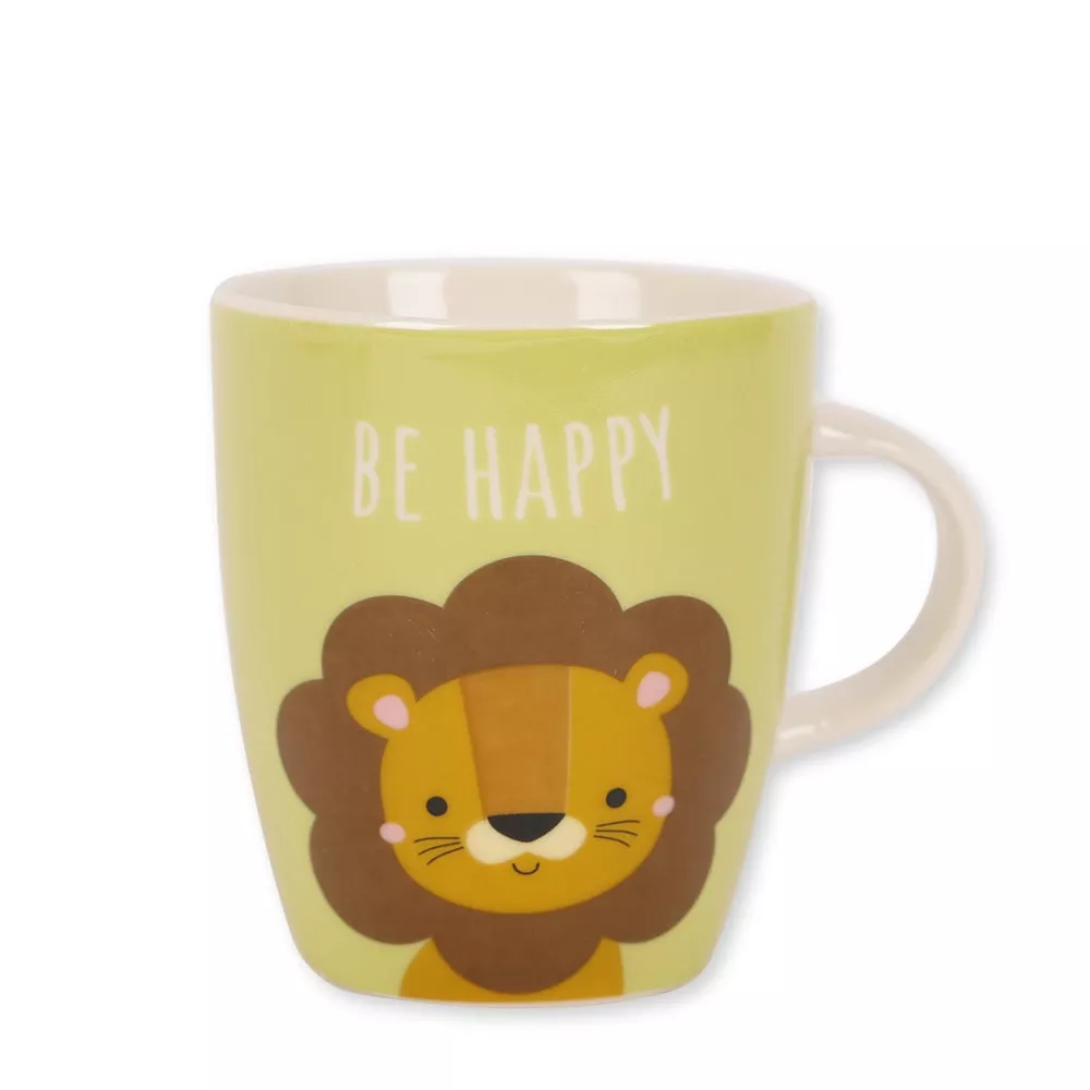 8 Oz Kids Lion / Bear Mug