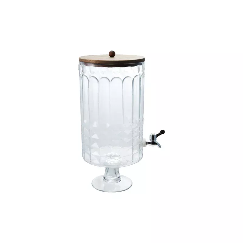 8-Quart Cut Glass Beverage Dispenser
