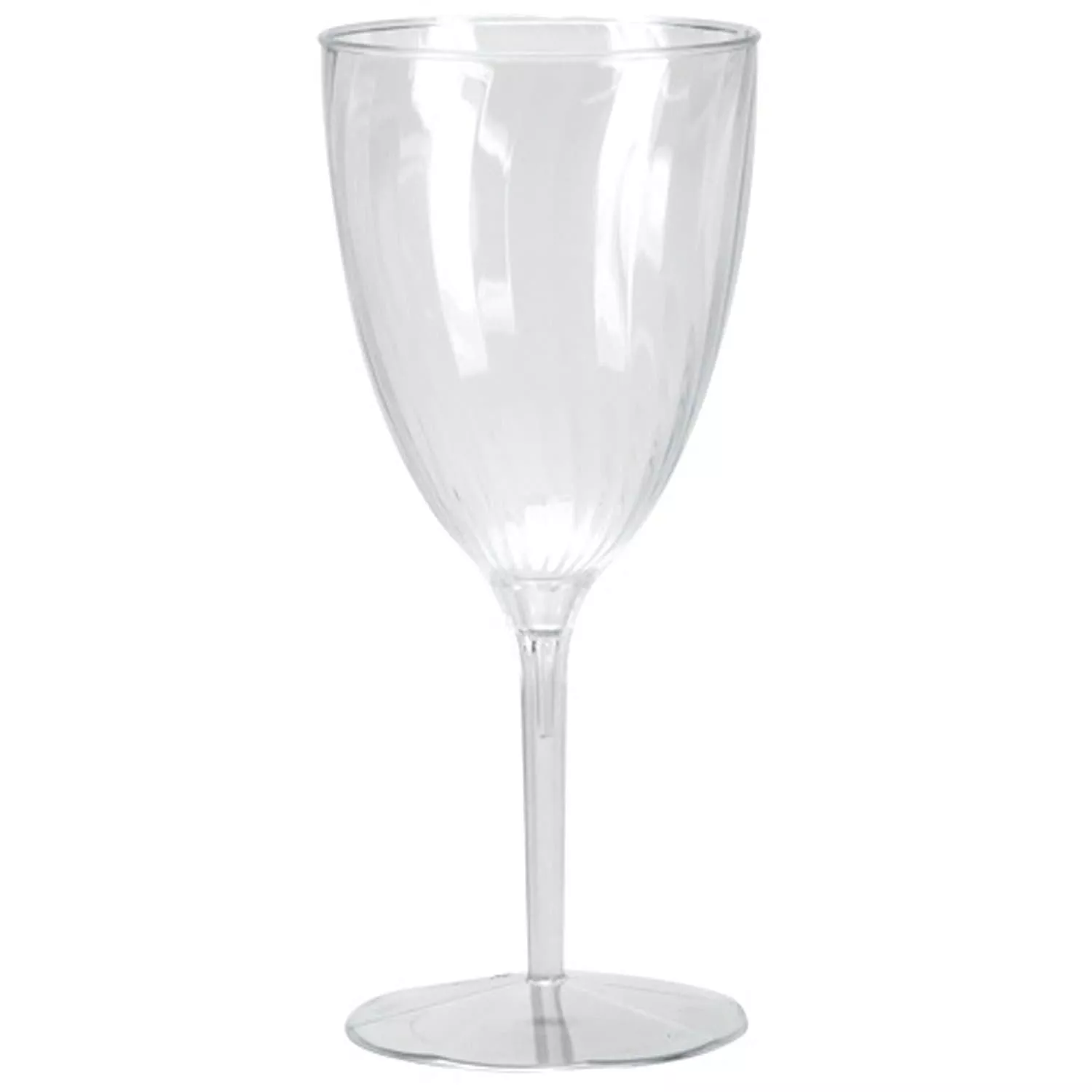 8oz Elegant Wine Glasses Goblets Plastic