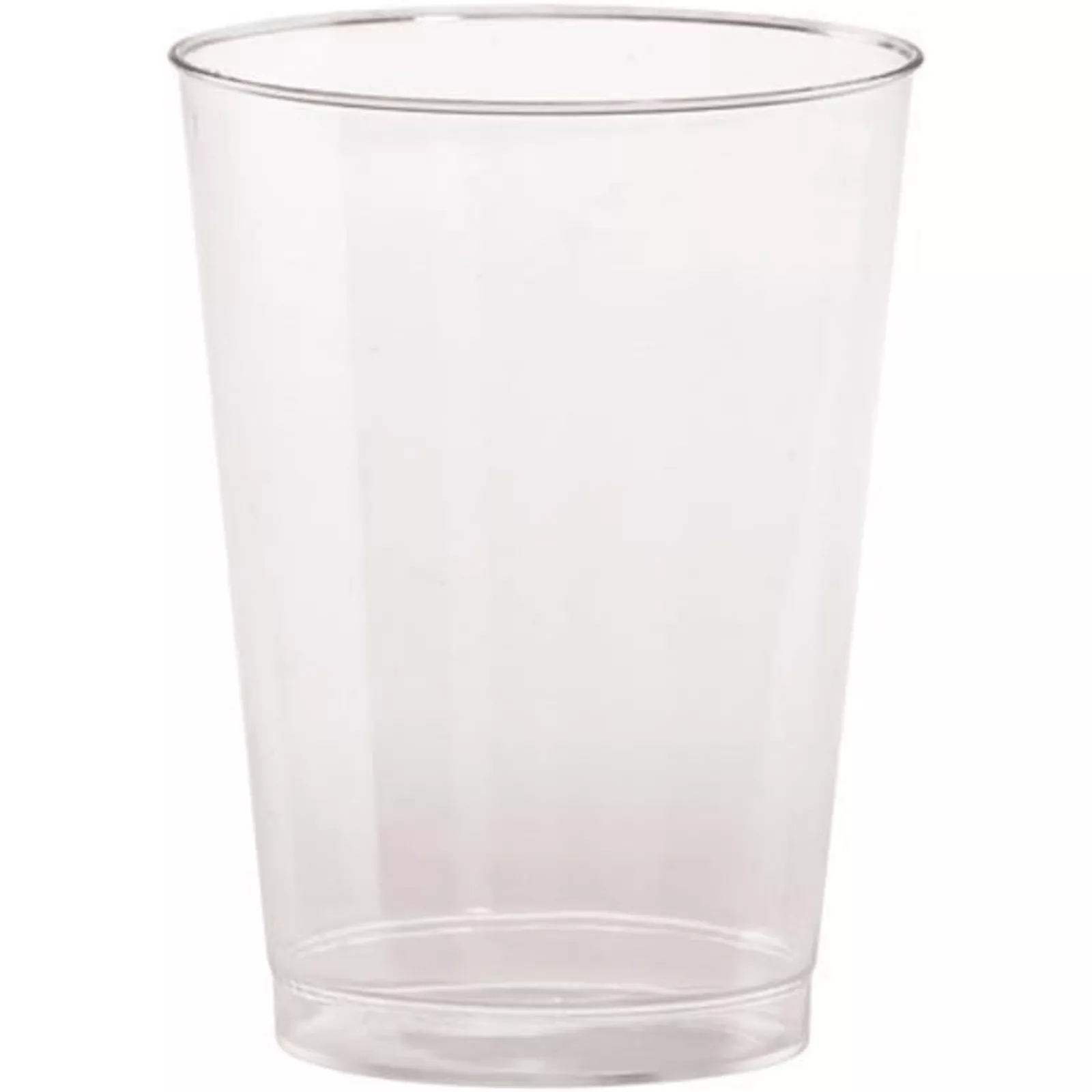 8oz Tumbler Clear Heavyweight Plastic