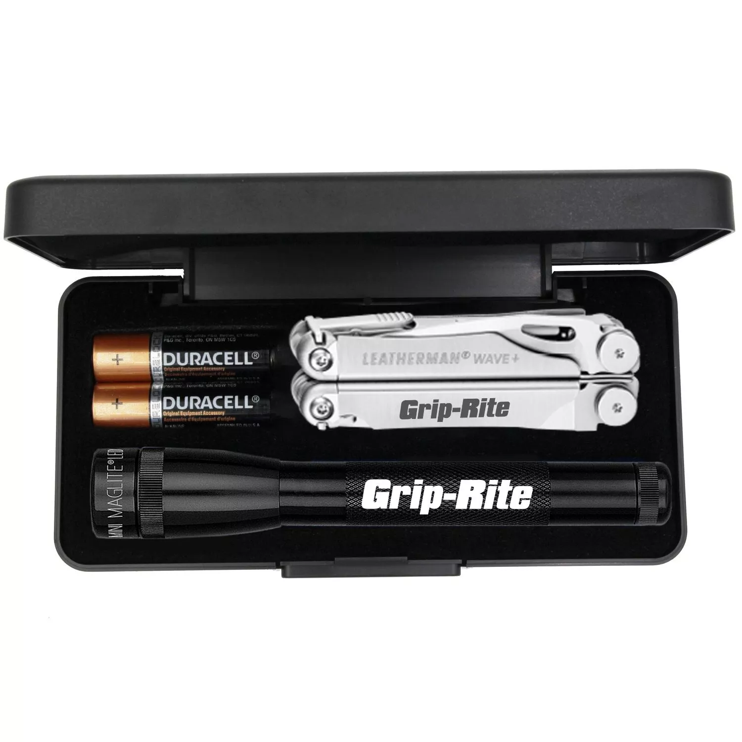 AA Mini Maglite LED With Leatherman Wave