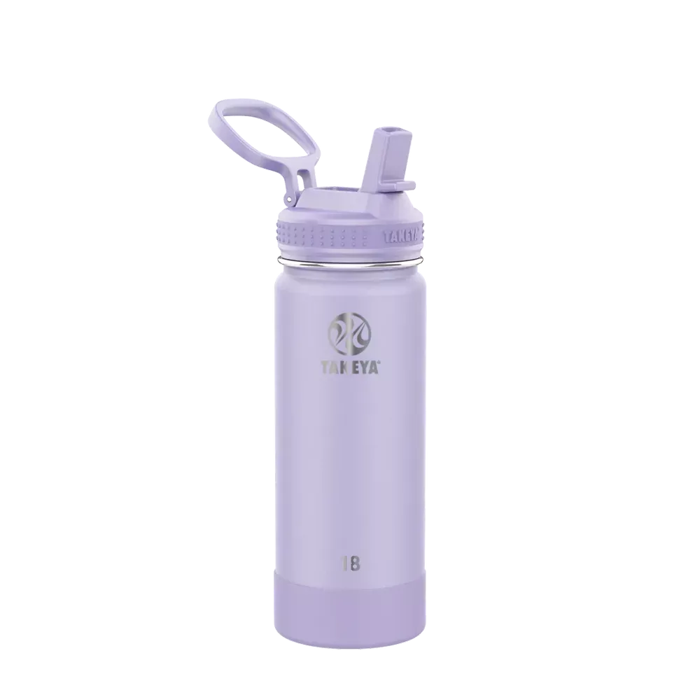 Actives Water Bottle | Straw Lid | 18 oz