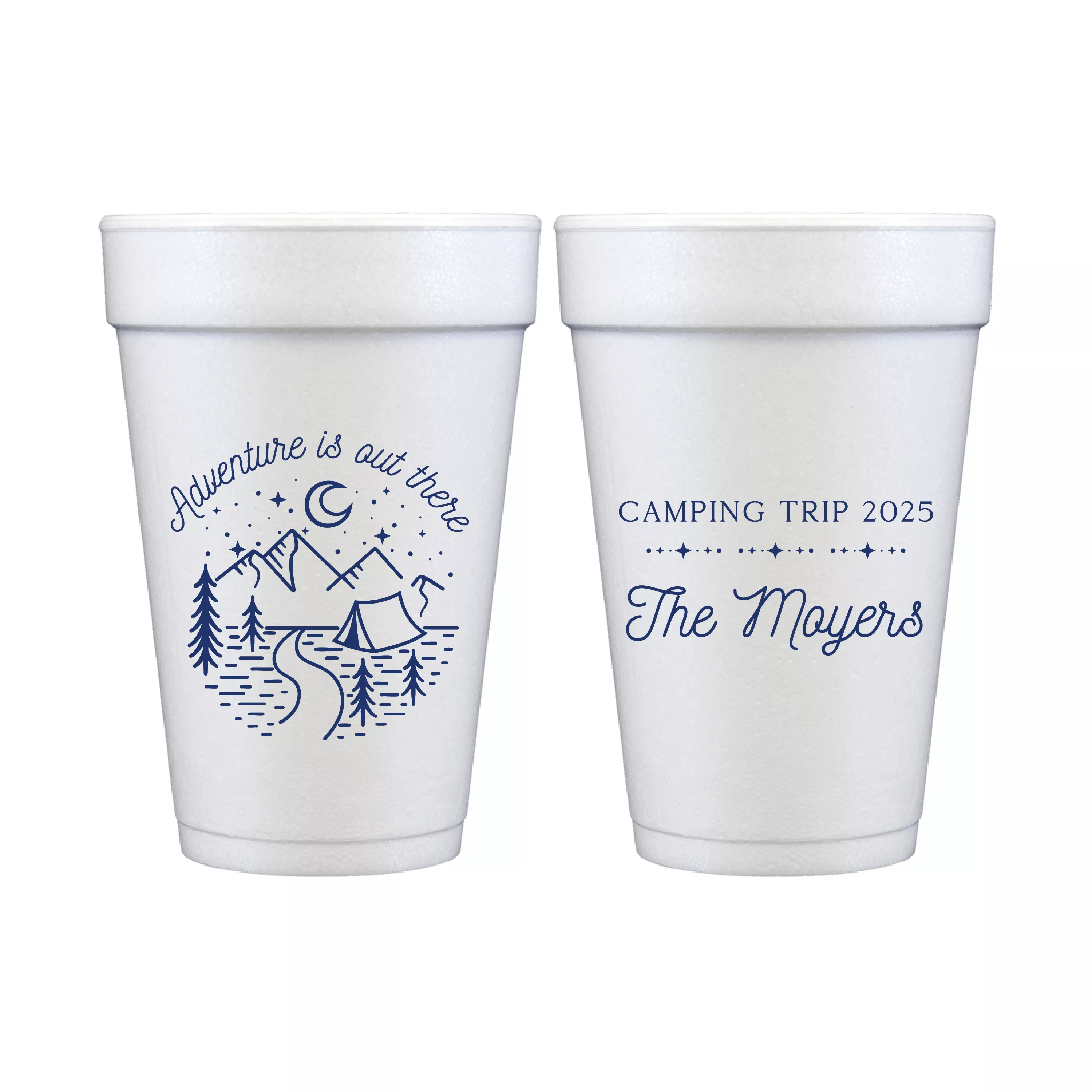 Adventure Is Out There Foam Cups