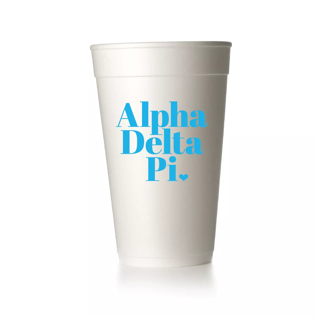 Alpha Delta Pi with Heart Cups