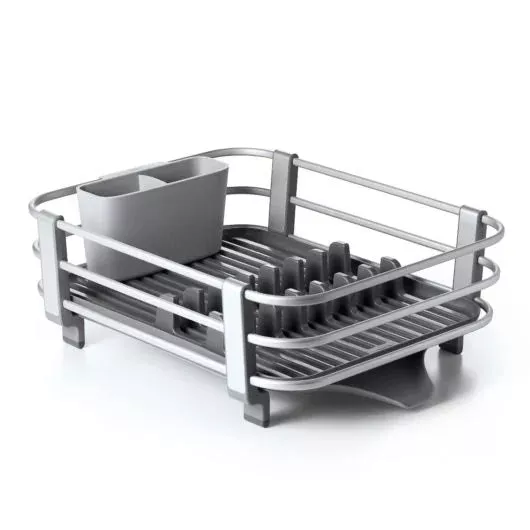 ALUMINUM FRAME DISH RACK