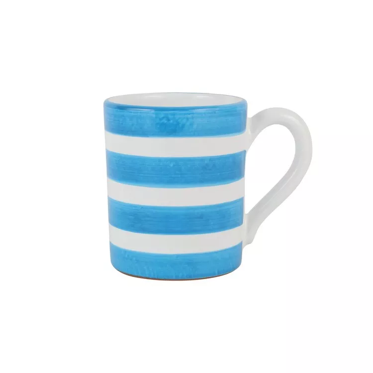 Amalfitana Aqua Stripe Mug