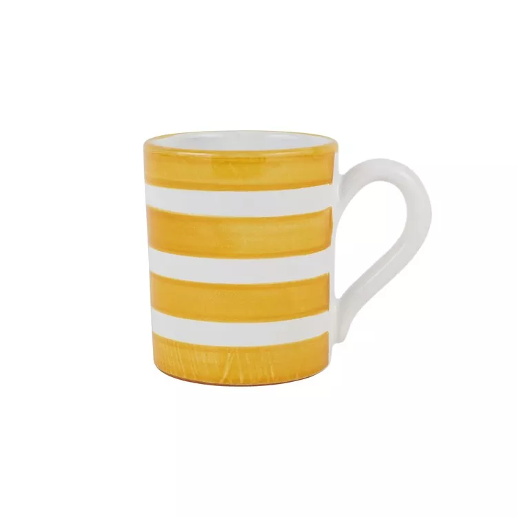 Amalfitana Yellow Stripe Mug