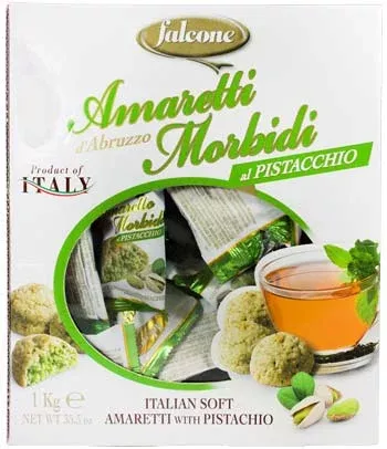 Amaretti (soft) pistachio – Falcone