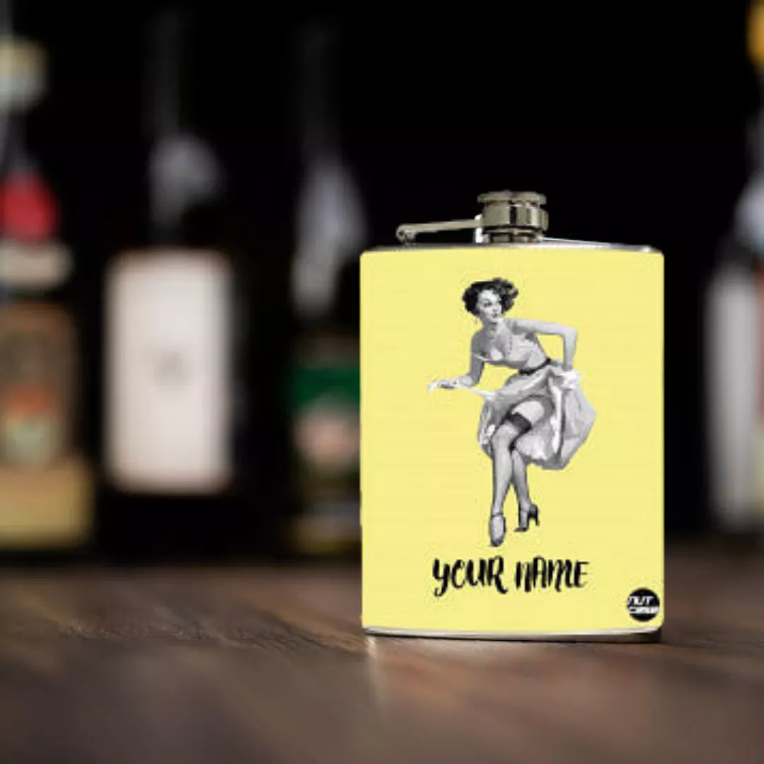 Amazing Custom Hip Flask - Add Your Name