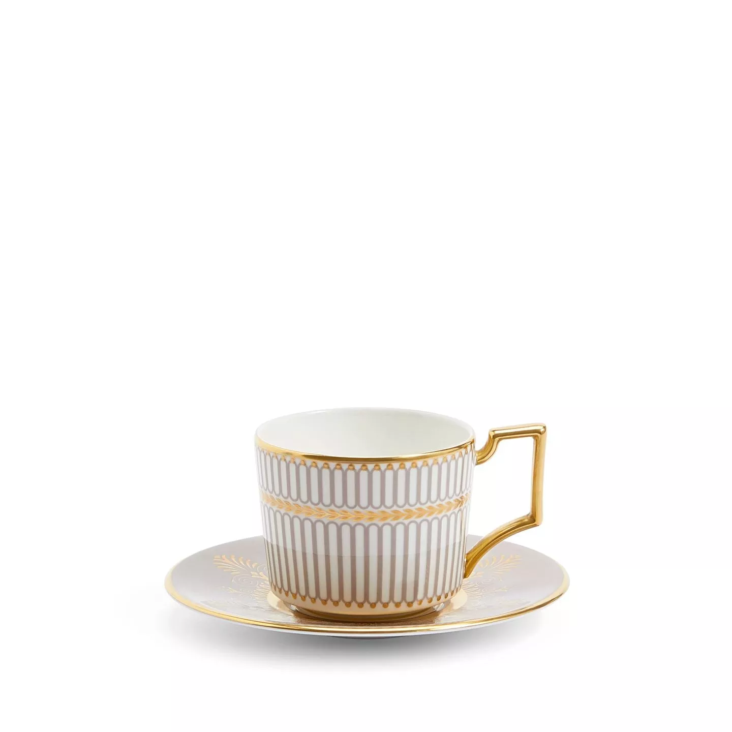 Anthemion Grey Espresso Cup & Saucer