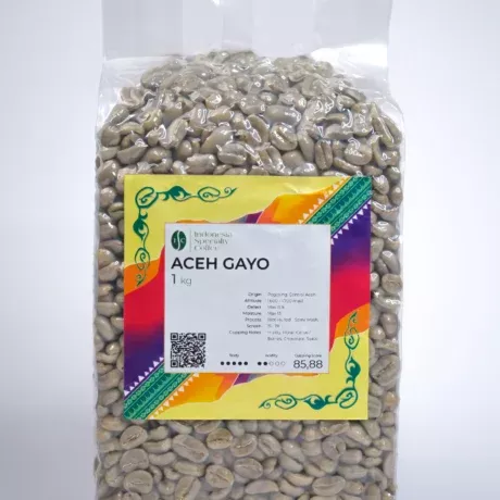 Arabica Aceh Gayo Green Coffee Beans