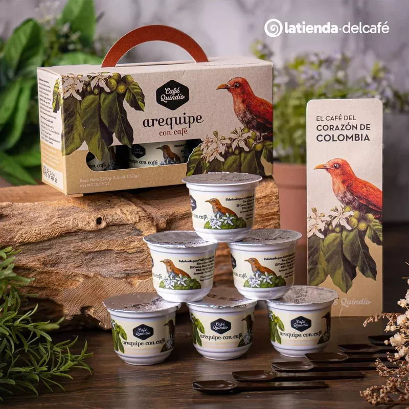 Arequipe con Café Kit x 6 Café Quindio