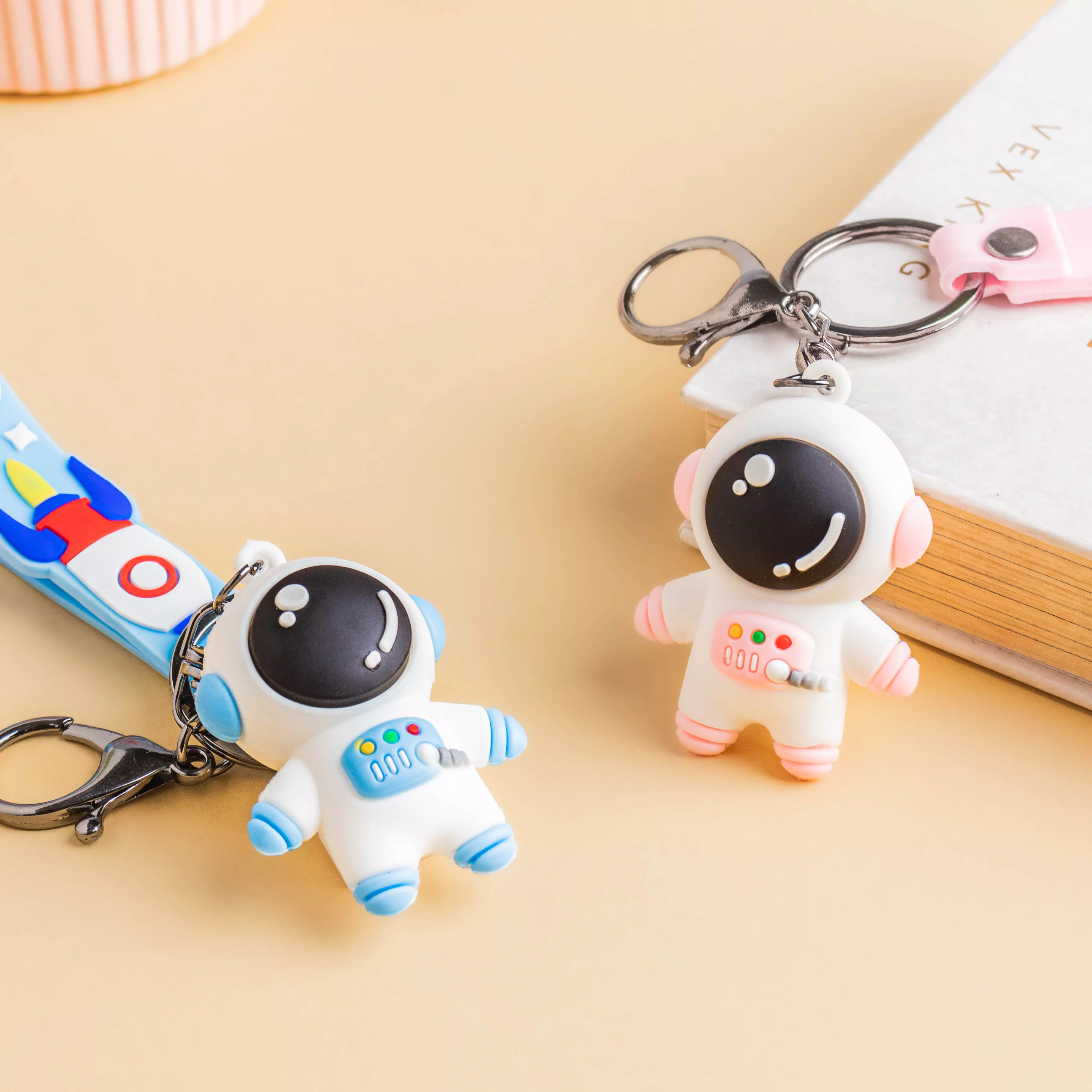 Astronaut Keychain|Pink&Blue&Blue