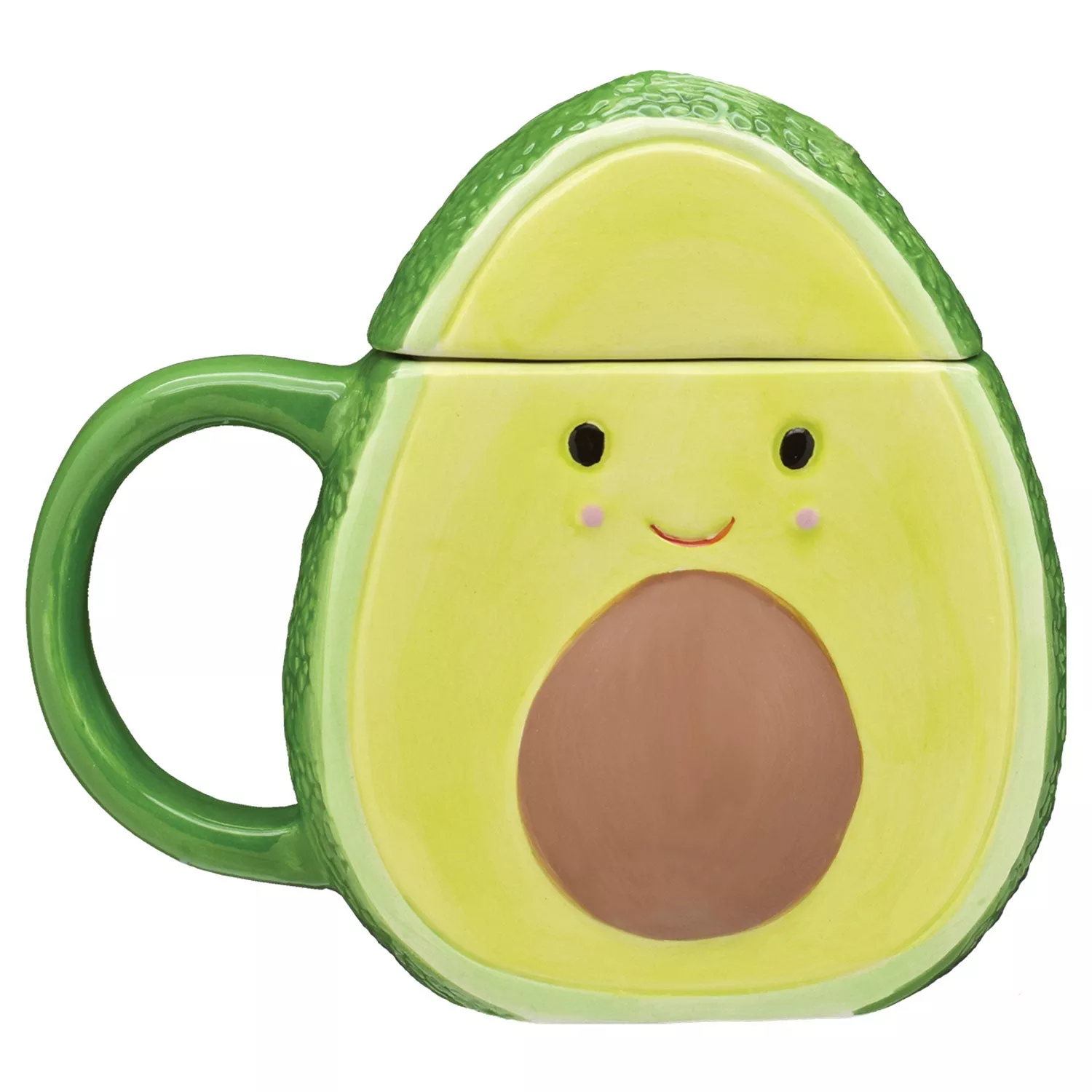 Avocado Mug with Lid