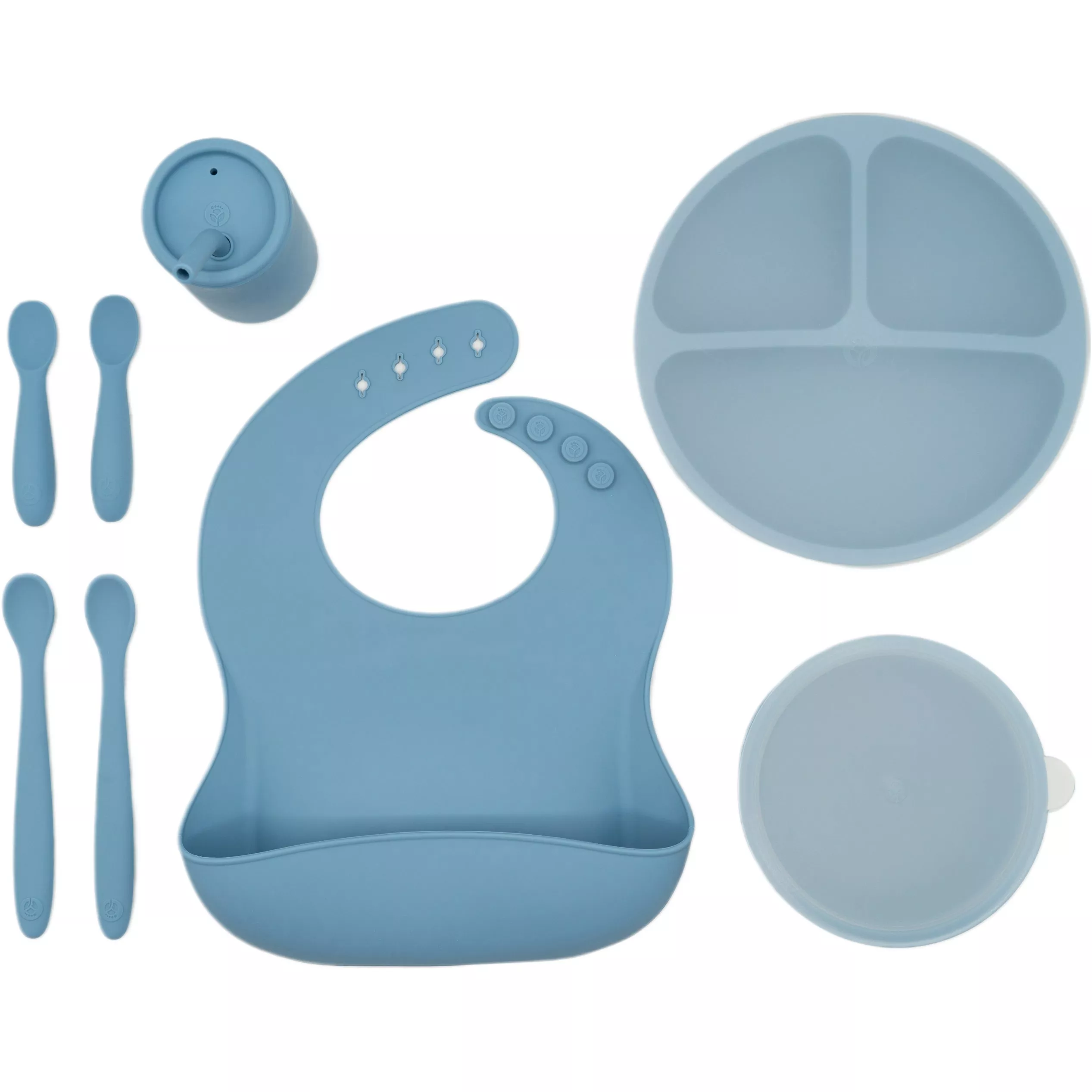 Baby-Led Weaning Silicone Feeding Bundle 10 piece set