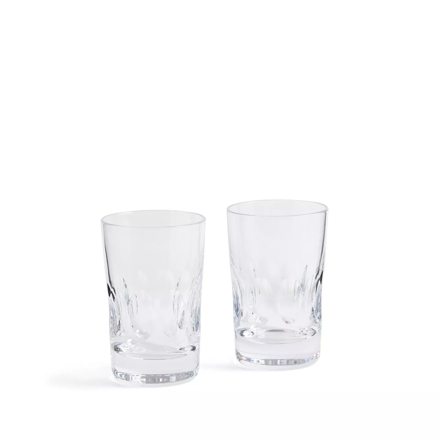 Bacchus Crystal Tumbler Pair