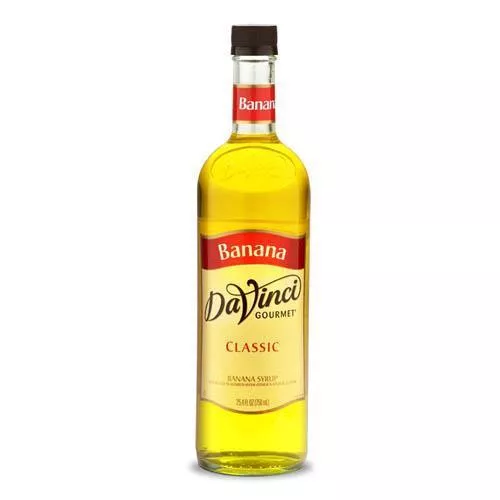 Banana DaVinci Syrup Bottle - 750mL