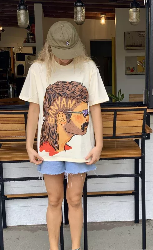 Banyan Coffee Big Head 3D Puff Shirt