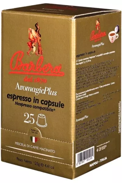Barbera AROMAGIC PLUS Nespresso* compatible capsules