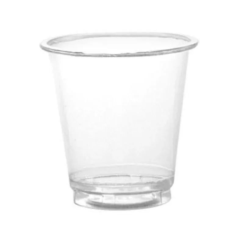 BarConic 3 ounce Clear Plastic Cup