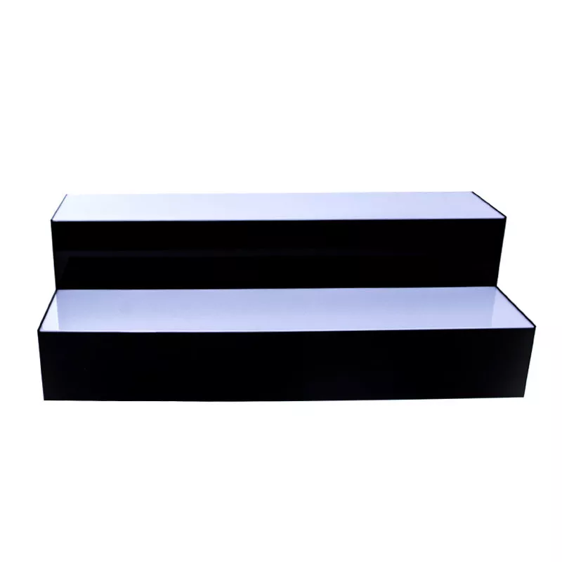 BarConic Acrylic Bottle Shelf - 2 Step - Multi Colored Lights