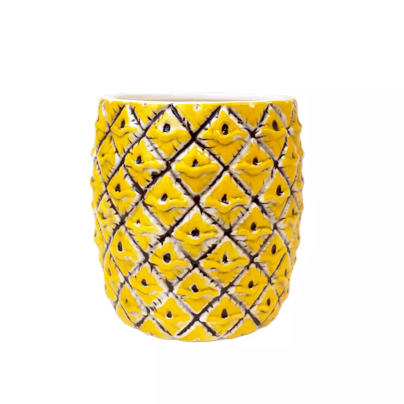 BarConic Natural Pineapple Tiki Cup - 18 ounce